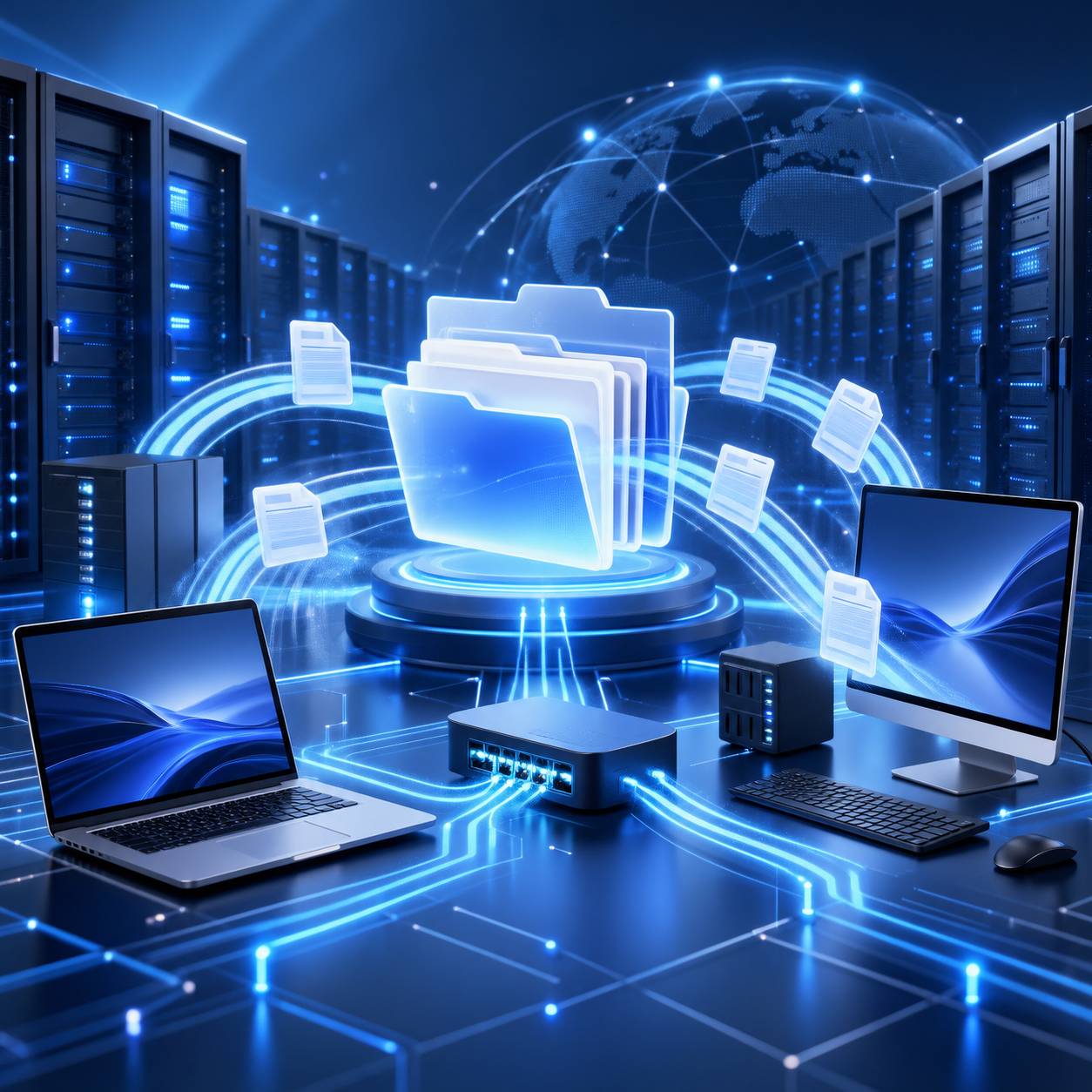 局域网传输软件场景图